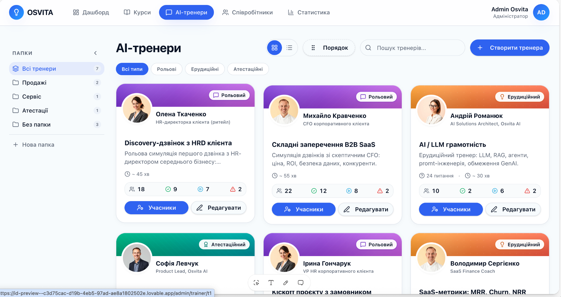 AI-тренери
